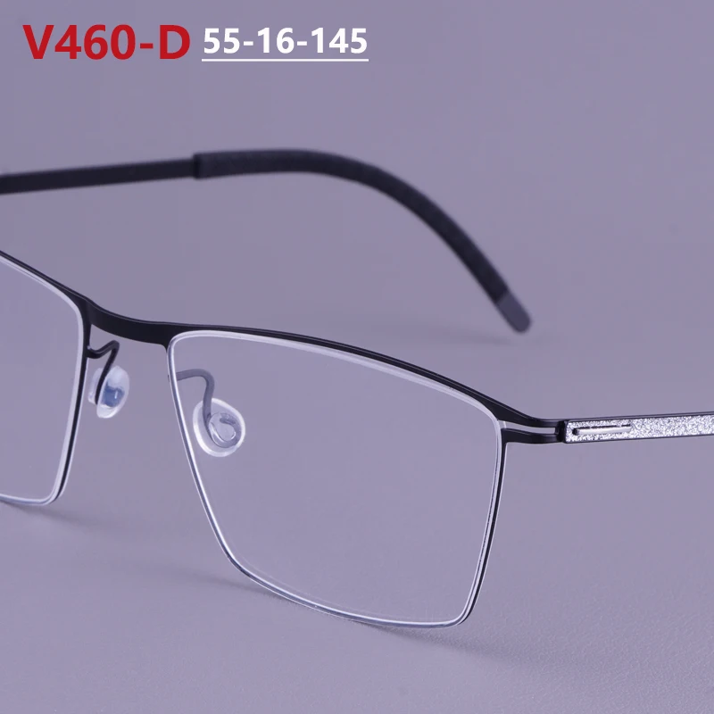 

Мужские модные квадратные титановые оправы для очков, дизайнерские люксовые женские очки ручной работы, ультралегкие ретро-очки с золотистым блеском