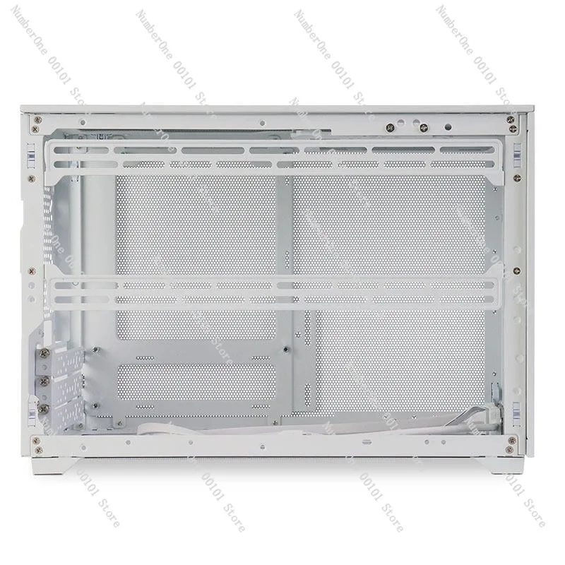 Net Edition II Desktop Computer Case, Supports MATX Motherboard and ATX Power Supply, 240mm Water Cooling with Dust Filter PC