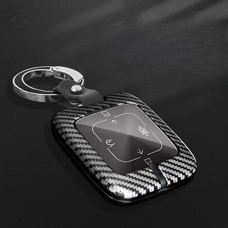 

Simple Style Zinc Alloy + TPU Car Remote Key Case Cover for Zeekr 001 2021 + Multiple Styles To Choose From