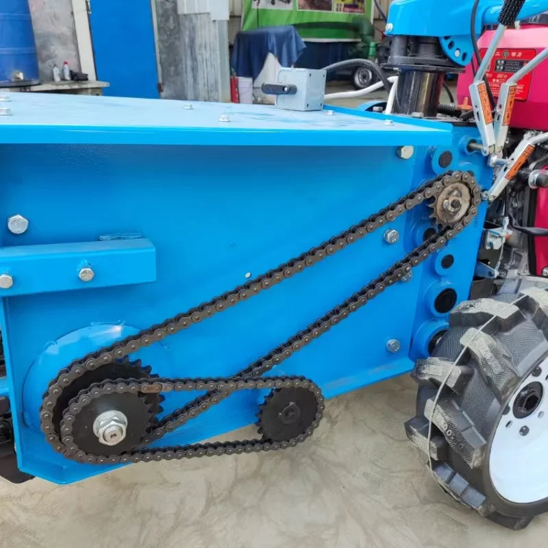 Trencher - Walk-Behind Reverse Side Chain Automatic Ditcher Walk-Behind Trencher - Wheel And Single/Double Chain Trencher Models