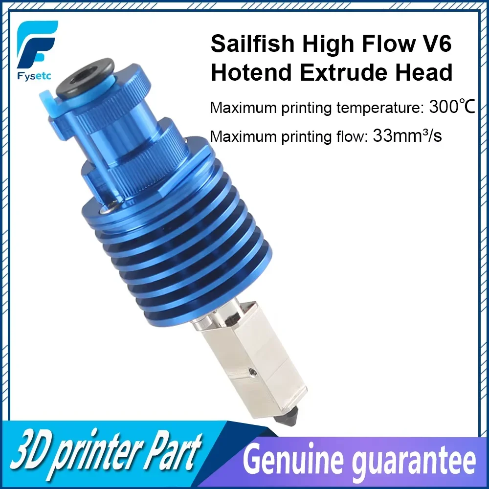 

Новый комплект V6 Hotend Sailfish High Flow V6 J-head Extrude головка для CR 10/CR10S/Ender 3/Ender3 PRO/VORON 2,4, 3D-принтер Hotend