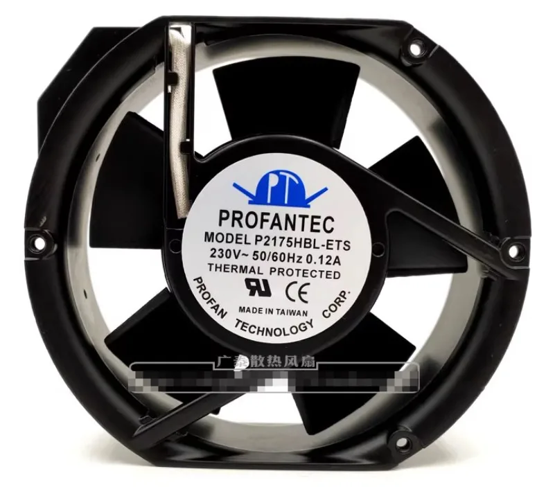 PROFANTEC P2175HBL-ETS AC 220V 0.12A 172x150x51mm مروحة تبريد #2