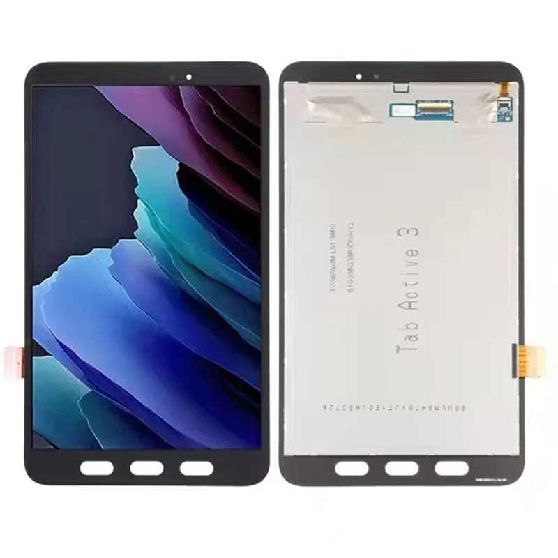 LCD Screen For Samsung Galaxy Tab Active 3 SM-T575 Display Touch Screen Dgitizer Assembly with Frame Replacement Parts