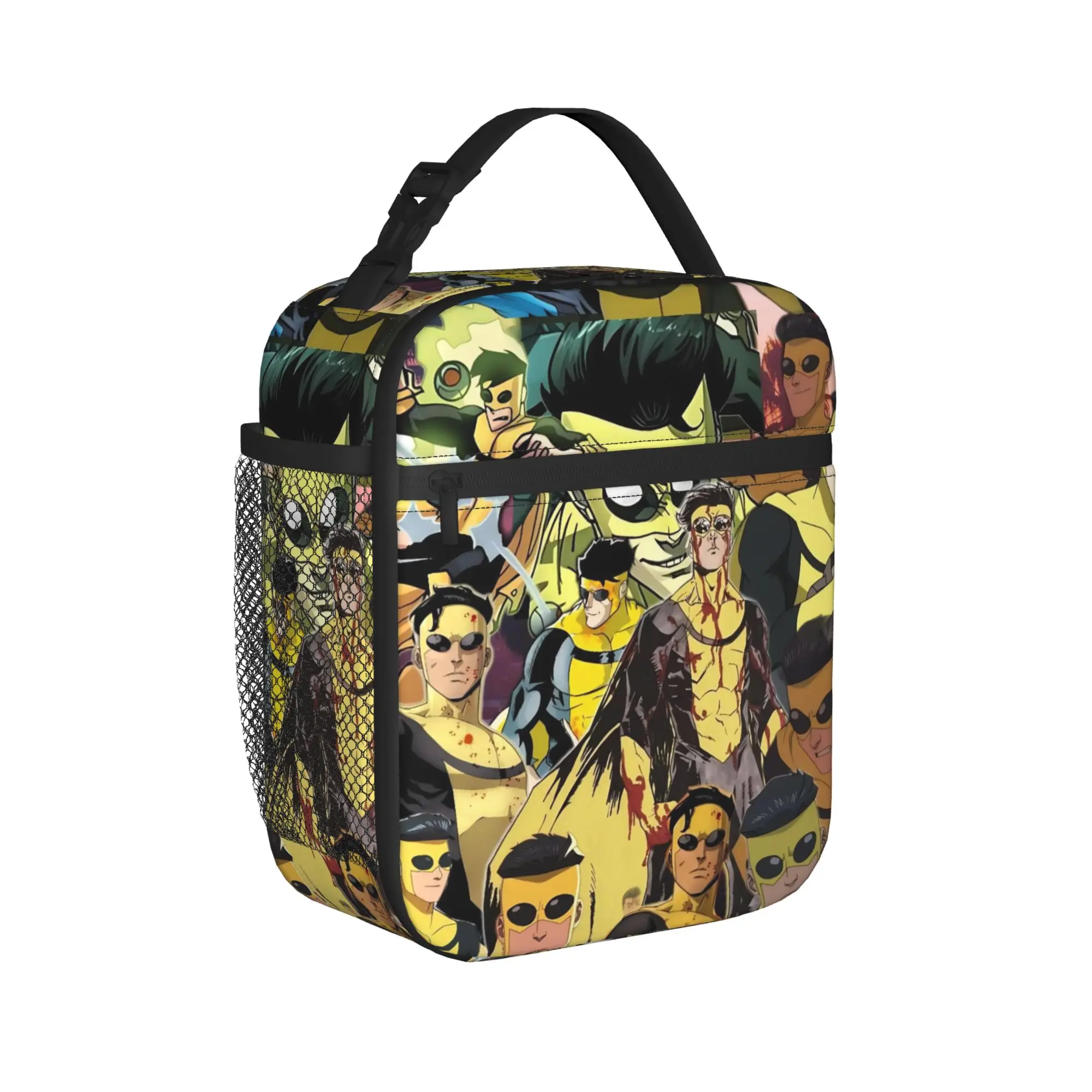 Invincibles Mark Grayson Thermal Insulated Lunch Bag for Work  Portable Food Bag Cooler Thermal Lunch Boxes