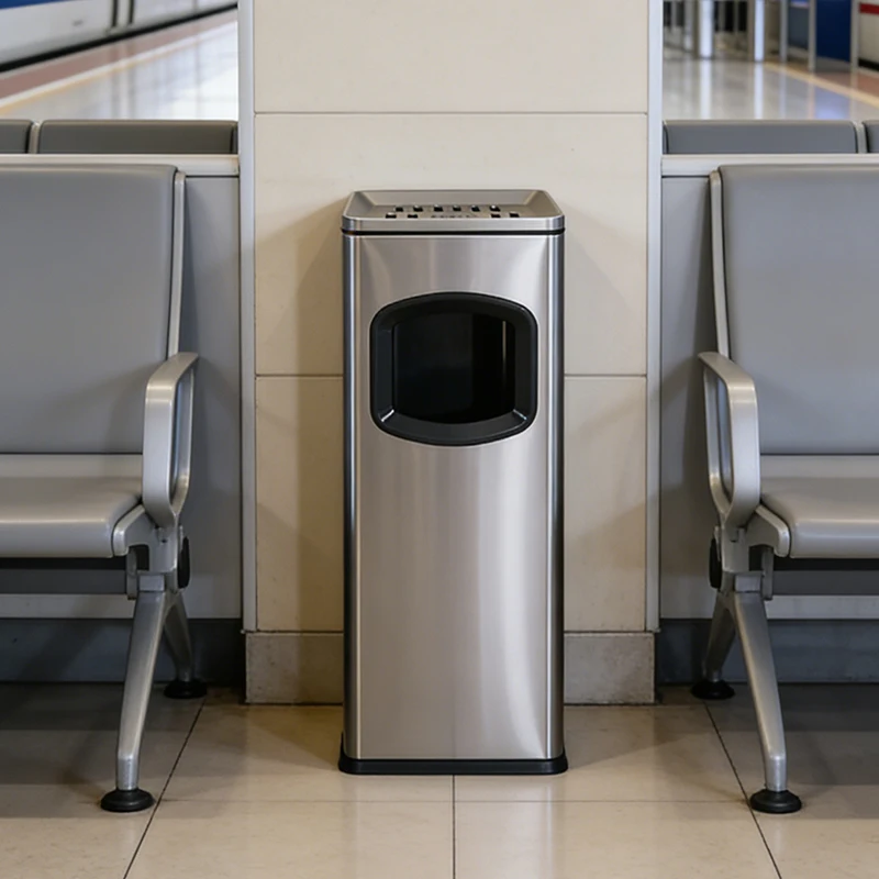 15L-30L Sleek Modern Trash Bin Premium Hotel Office Waste Container for Indoor Sanitation Use Waste Storage Trash Can