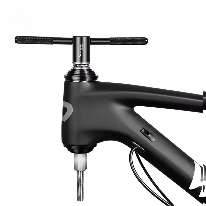 Durable MTB & Road Bike Press Installation Tool - Bicycle Headset, Bottom Bracket Stand Removal, Heavy-Duty Workshop Repair Tool
