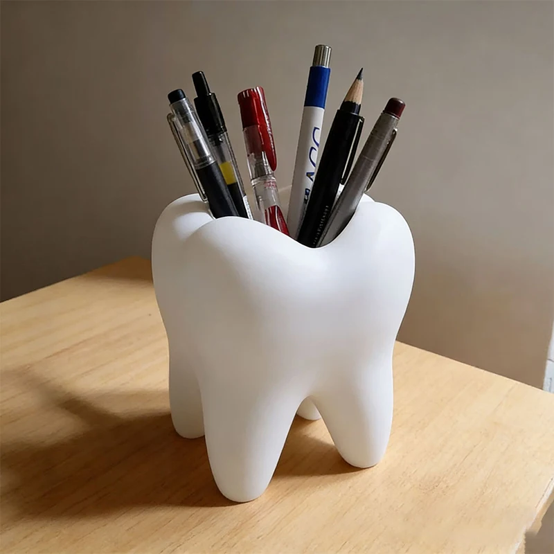 Tooth-Shaped Toothb…