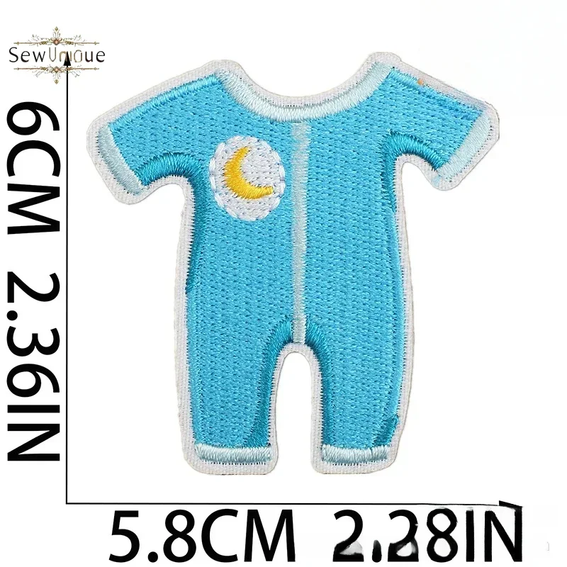 Theme Embroidery Cloth Sticker Male Treasure Onesie Decorative Patch Sticker Cartoon Diaper Computer Embroidery Chapter