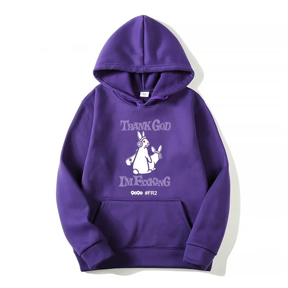 Fr2 Rabbits 9090 Collaboration Hoodie Best Design Splicing Hot Deals