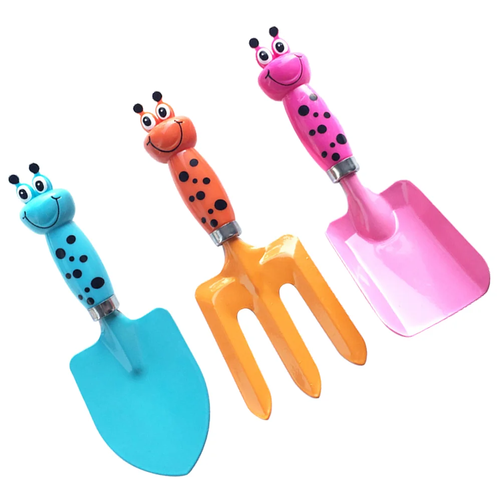 

Gardening Hand Tools Sand-Excavating Child Fork Children Toys Set Plant Plastic Iron