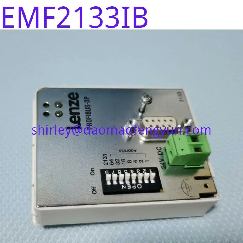 Imagem -02 - Usado Emf2133ib Lenz 8200 9300 Frequency Converter dp Comunicação Cartão