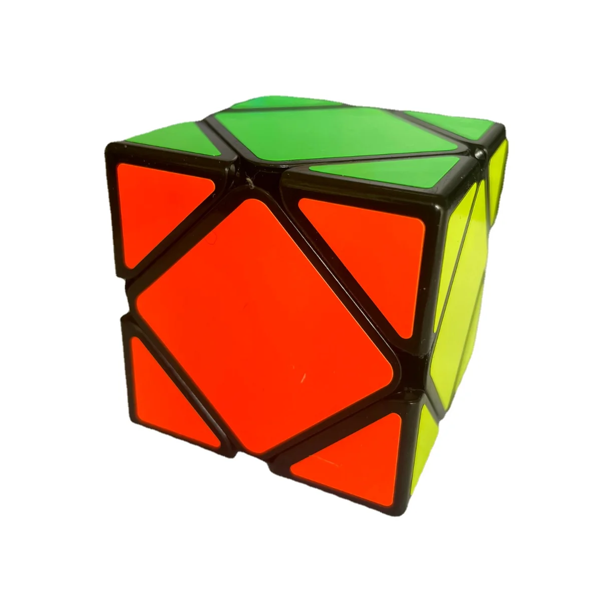 Qiyi 2/3/4/5/6/7レベルの特別な形の立方体の斜めターンssq1 223メープルリーフブラシレスキッズ教育玩具