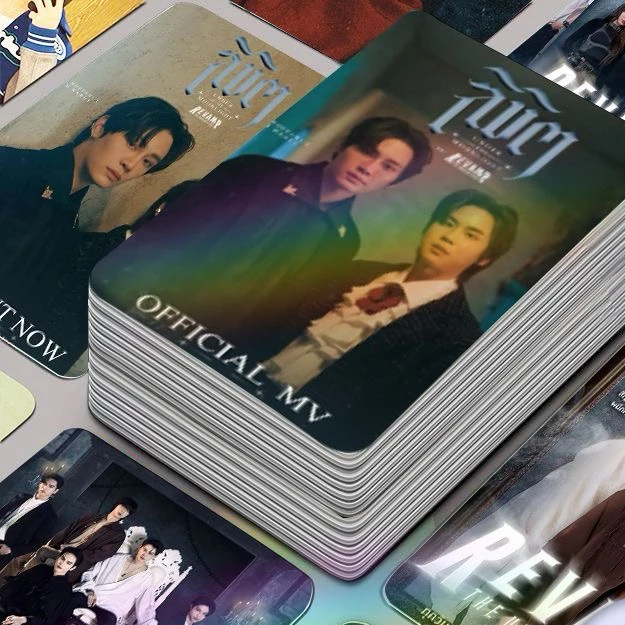 30/50PC No Repeat Bounprem Boun Noppanut Prem Warut Thai TV Revamp The Series Drama Stills Photo Double-side Print 3 Inch Card