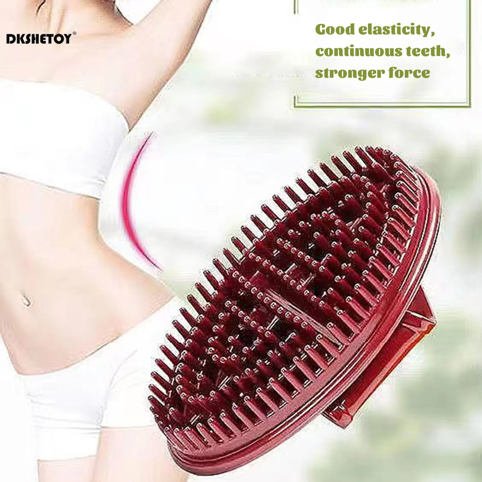 1/2/4pcs Body Spa Massage Brush Five Elements Relaxing Anti Fatigue Massage Brush Beauty Salon Special Handheld Gua Sha Tools