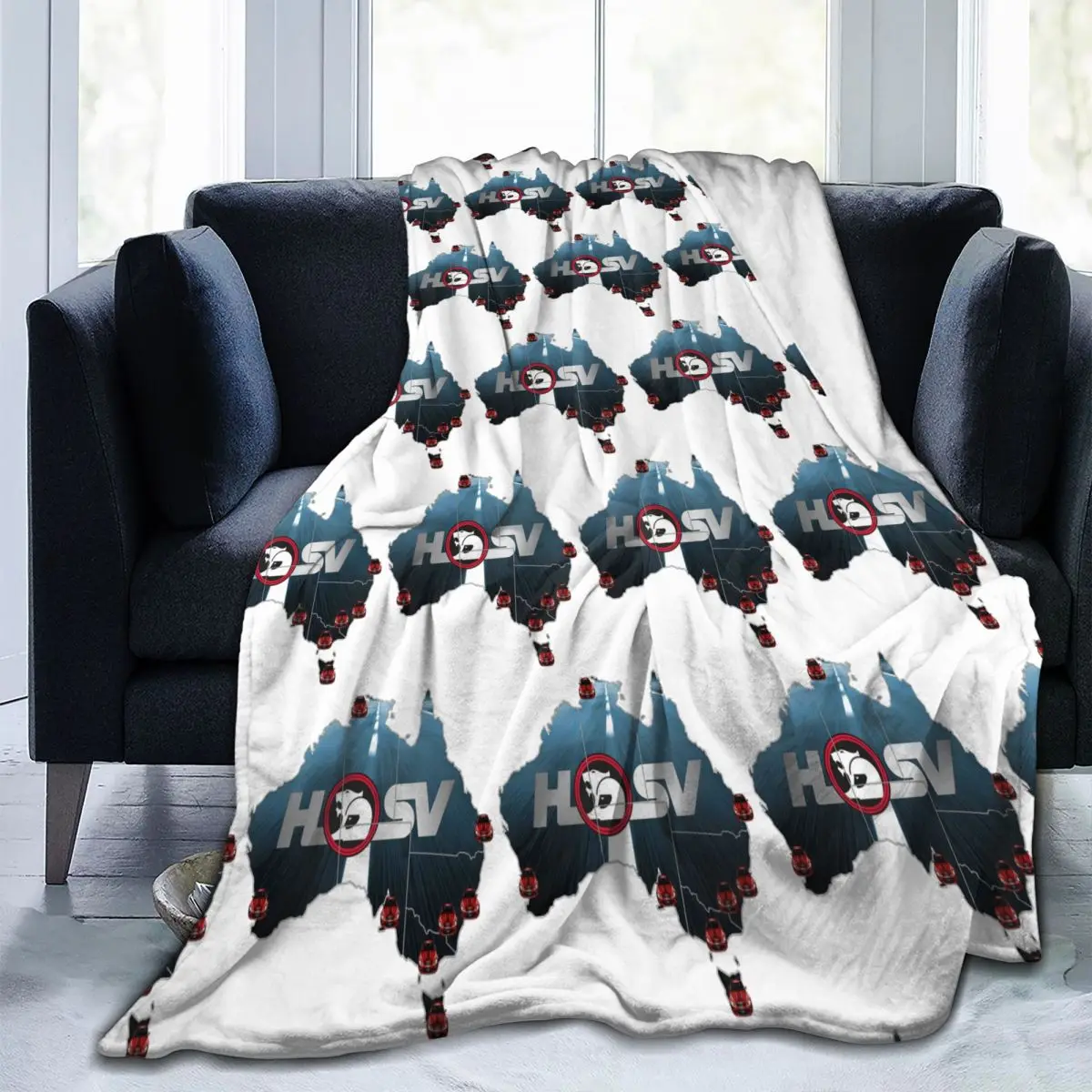

HOLDEN HSV Blanket Flannel Sofa Throw Blanket Super Soft for Couch Bedding Office Throws Bedspread Quilt