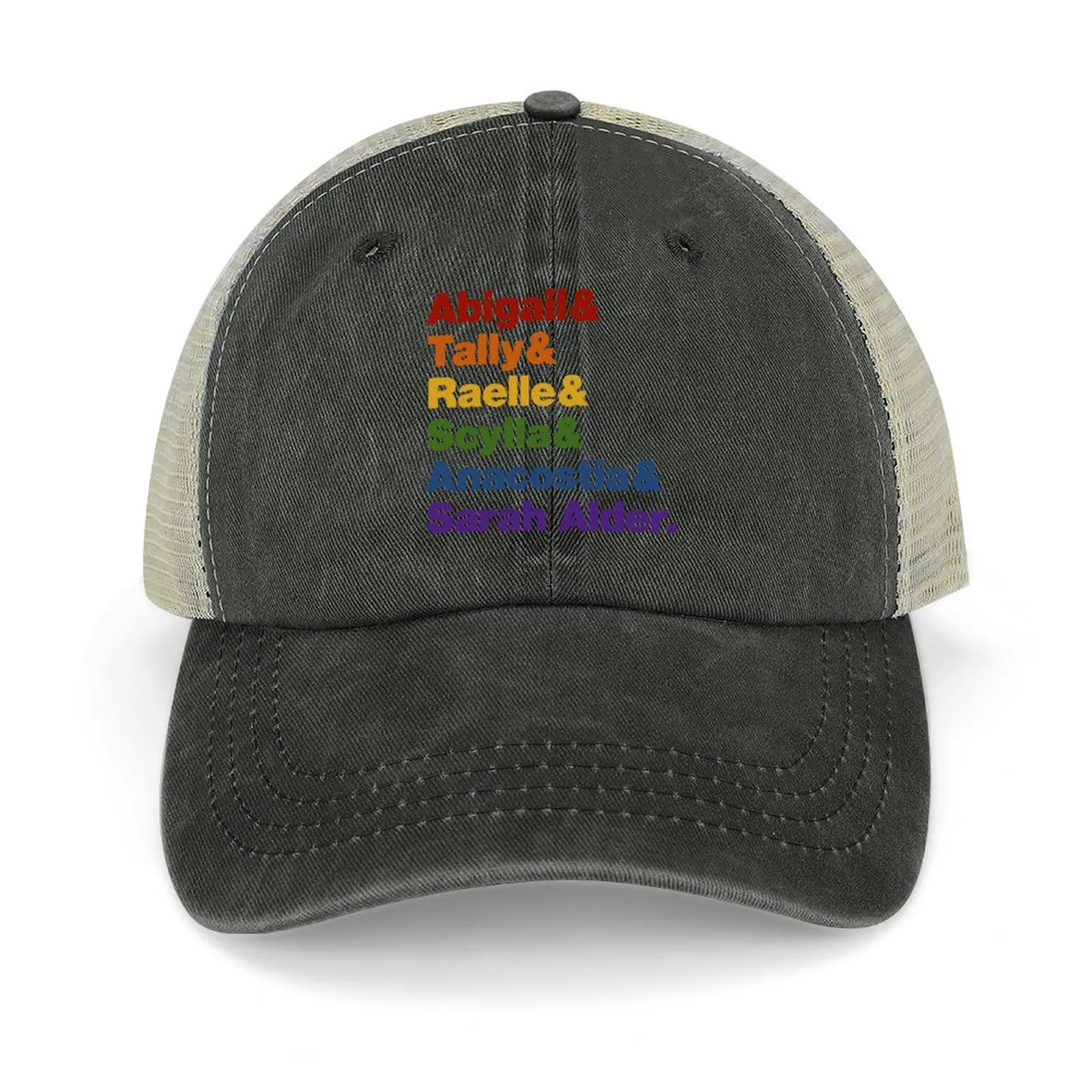 

Pride Motherland: Fort Salem - Character Names Baseball Cap Gentleman Hat Unique hats Big Size Hat Sunhat Men's Hats Women's