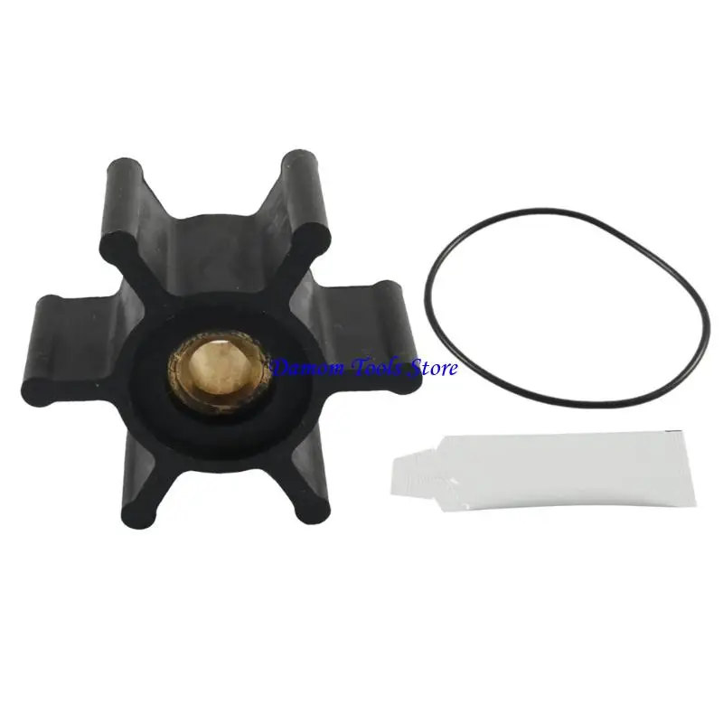 57BE Good Quality Water Pump Impeller with O Rings and Lubricants for Water Pump Maintenance Anti Corrosion Materials