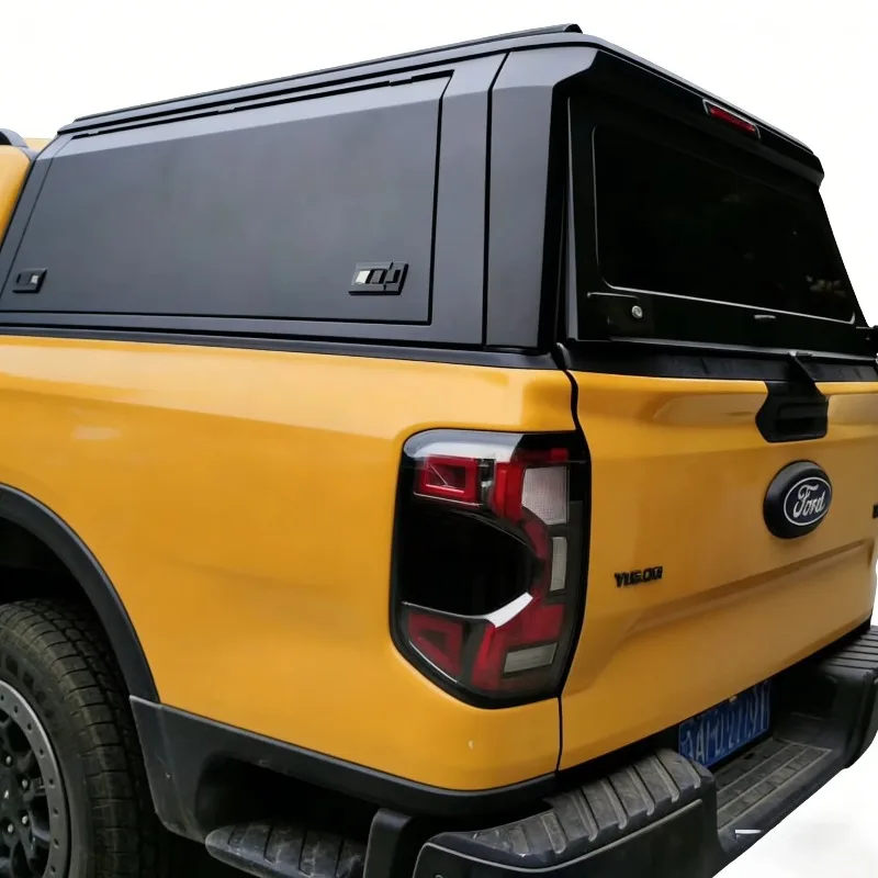 

STLF CNC-Machined Aluminum Alloy Pickup Hard Top Cover | Waterproof Locking | No-Drill Installation | Fits FORD RANGER 2023+
