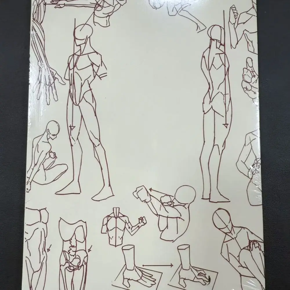 Character Sketching Reference Manual Anatomy Proportions Drawing Guide For Art Students Beginners Creative Practice Tool