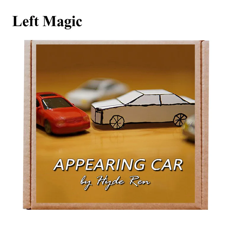 

Appearing Car Magic Tricks Card to Paper Car Magician Card Magie Close-Up Gimmick Props Accessories Illusion Funny