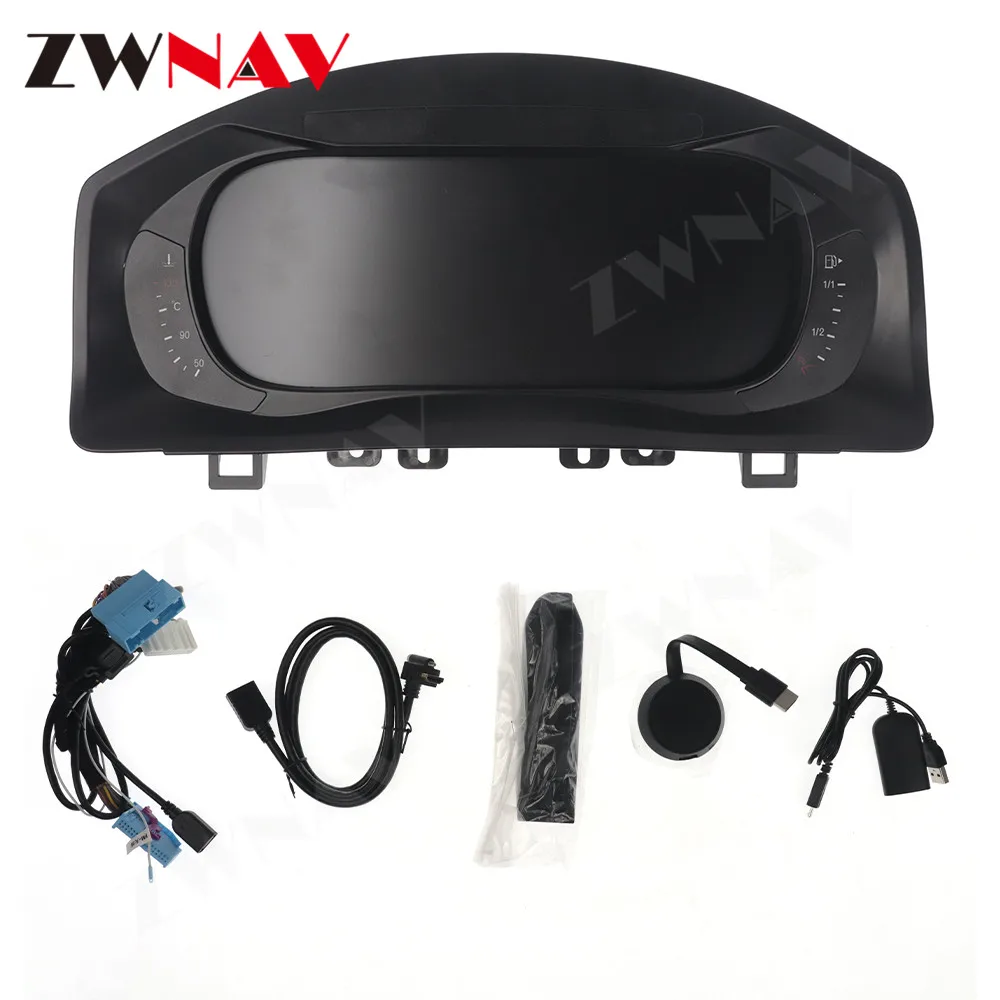 

For Volkswagen Tiguan 2013 LCD Digital Cluster Instrument Panel Dashboard Screen Auto Speedometer Upgrade Replacement Gauge