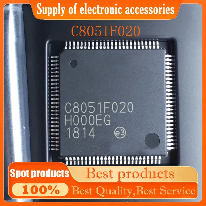 

New original C8051F020 QFP100 C8051F020-GQR microcontroller chip patch