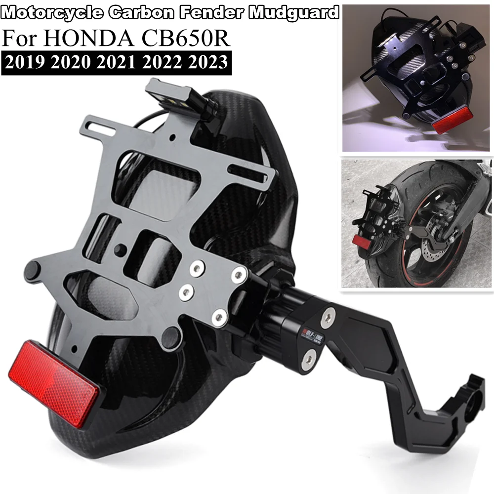 

2019-2023 CB650R Motorcycle Fender Fit for Honda CB 650R CB650R 2021 2022 Rear Cover Tire Hugger Mudguard Splash Guard Protector