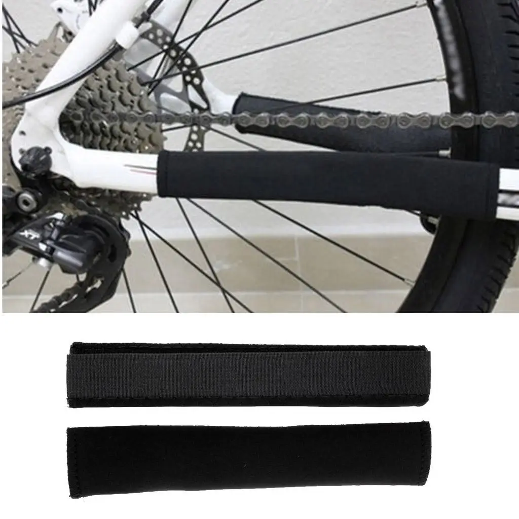 2Pcs Chain Stay Protector Cycling Frame Dustproof Cover Chain Care Chainstay Cycling Equipment