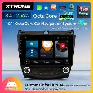 Xtrons-カーマルチメディアプレーヤー,カーラジオ,左運転,4g,2003インチ,honda用,acord 2007-10.1,dsp  Carautoplay,Android 13 - AliExpress