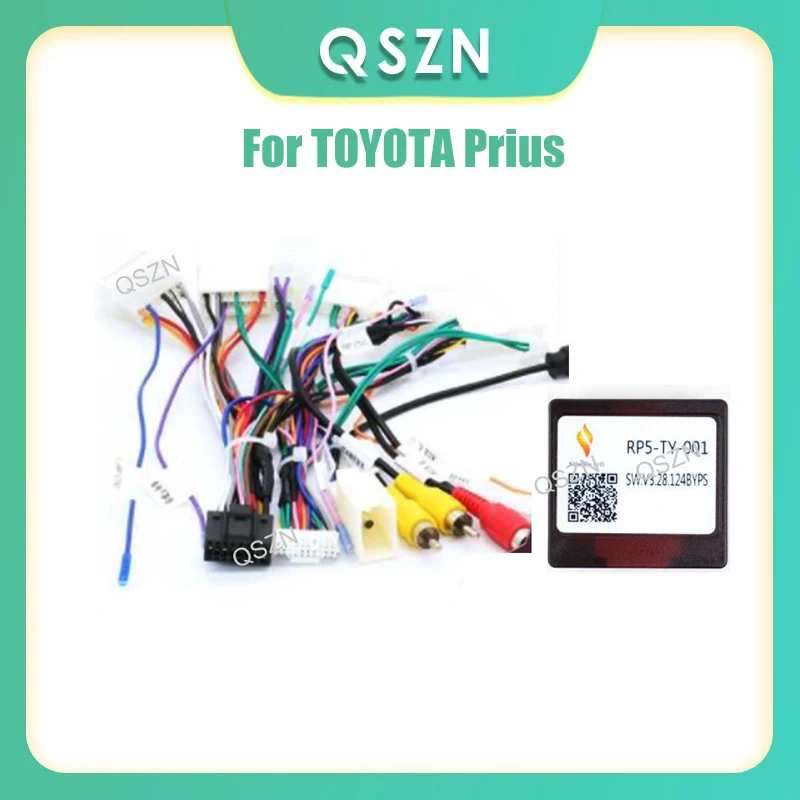 

Car Canbus Box XP-XB-006 For Toyota Prius Original car belt effect RP5-TY-001/TY-SS-05 Car Radio With Wiring Harness Power Cable