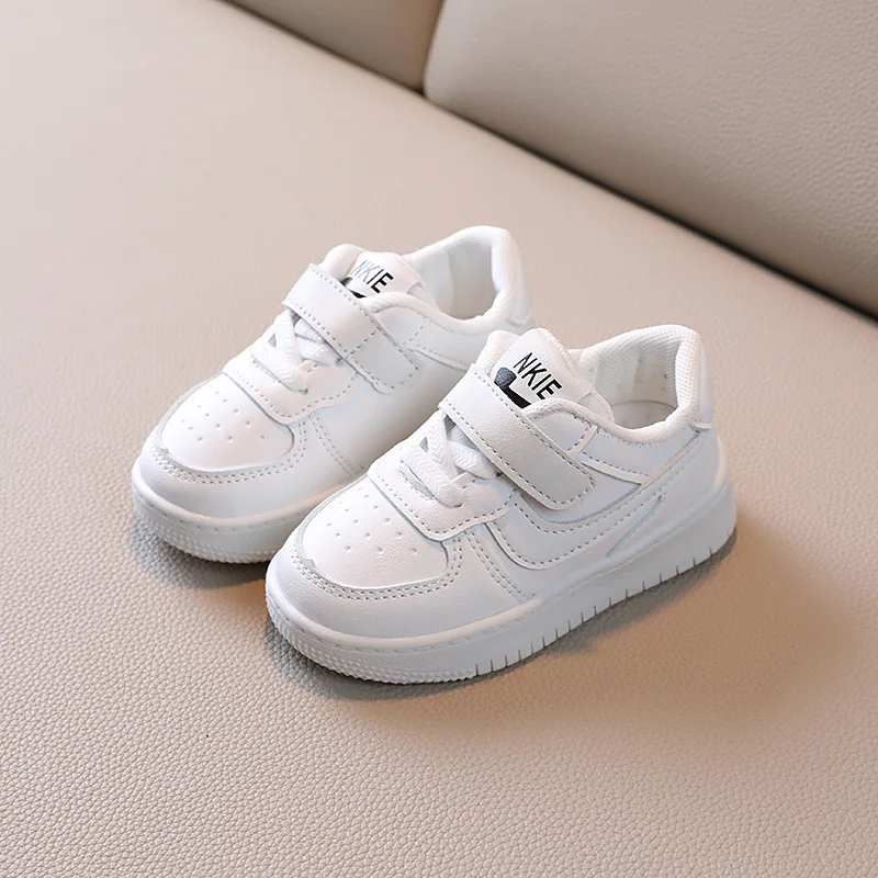 Boys Girls Children Kids Sport Basket Shoes Mesh Breathable Casual Sneakers Lightweight Non Slip leather Running Shoes 16-26