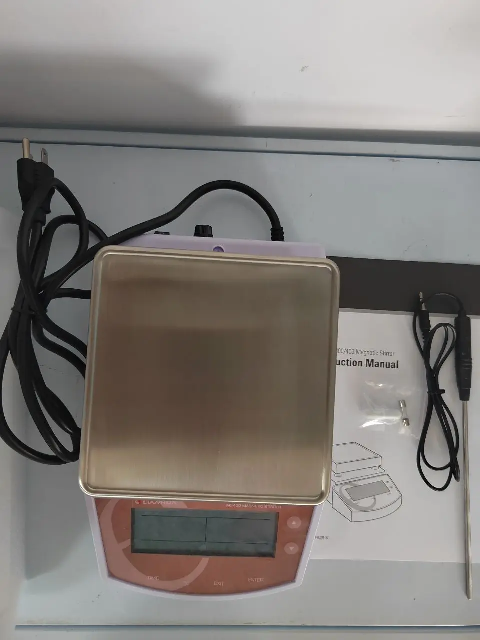 Agitador Magnético Placa Quente, equipamento De Laboratório