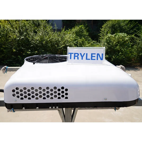 مكيف هواء سقف 12 فولت مصمم حديثًا لنظام التيار المتردد المتنقل RV والقوافل والشاحنة 24 فولت