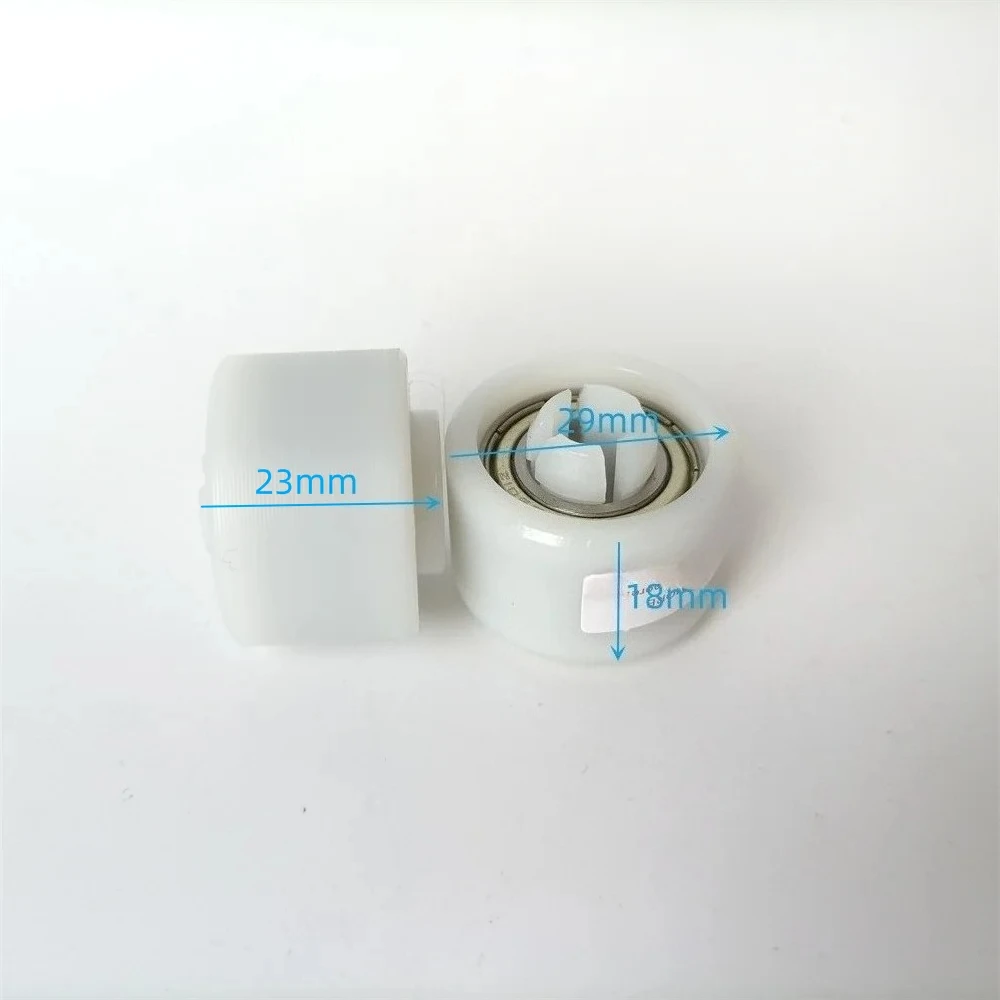 Use for Canny Escalator Parts Bending Section Guide Rail Roller 29*18*6901 Bearing Wheel 6901Z OD 29mm W 18mm  ID 8mm H 23mm