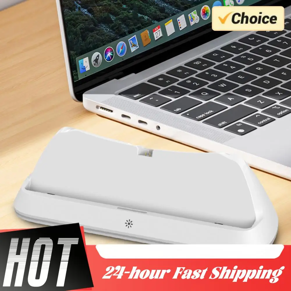 

Зарядная док-станция с адаптером Type-C, подставка-держатель для зарядки PlayStation Portal, для PS5 Portal Remote Player