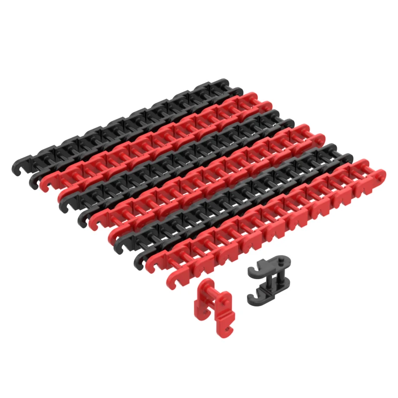 100PCS Technical Link Parts 3711 14696 Transmission Chain Building Blocks Gear Tank Track Motorcycle Train Chain Bricks Toy Gift