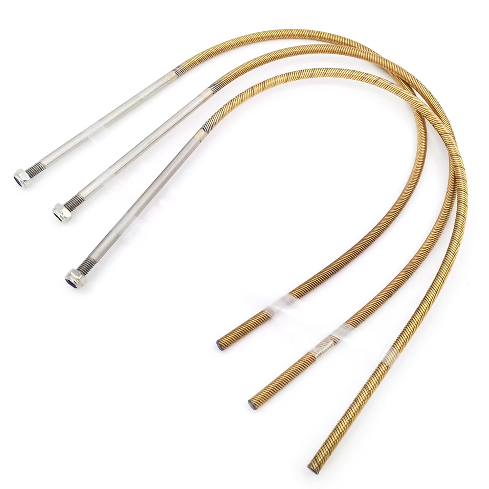 1PC 3/16" 4,76 mm flexibele aandrijfas voor RC-boot - 400 mm / 520 mm links- en rechtshandig compatibel - MONO, CAT, hydroplane speedboten