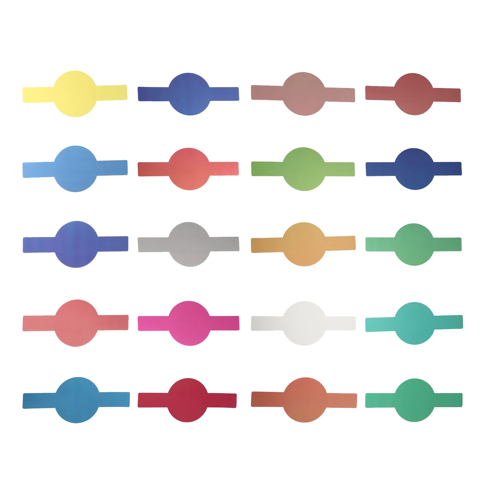 

20Pcs Camera Flash Color Filters High Quality Correction Light Filters for Photography Video Stage Lighting Color Filter Board