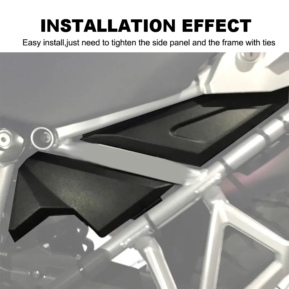 Motorcycle Infill Side Frame Panel Protector Fairing Cover Guard For BMW R1200GS R1250GS GSA Adventure LC GS1200 HP 2013-2025