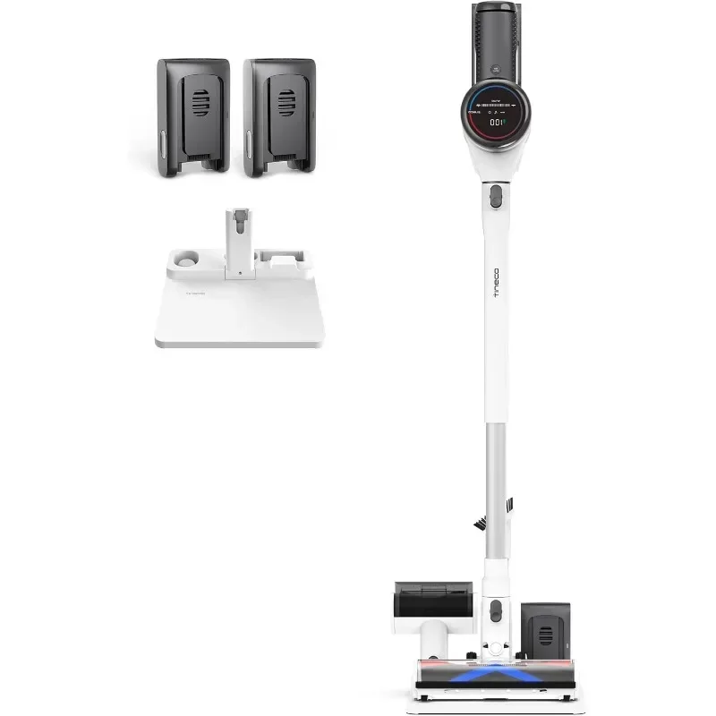 Smart Cordless Vacuum Cleaner, Stick Vacuum ZeroTangle Brush for Hard Floor and Carpet, Home Appliance