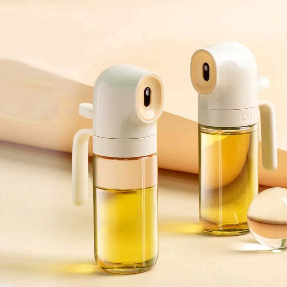 

Practical Glass Oil Spray Bottle Food-grade Quantitative Oil Mister Leak-proof Olive Oil Sprayer Kitchen