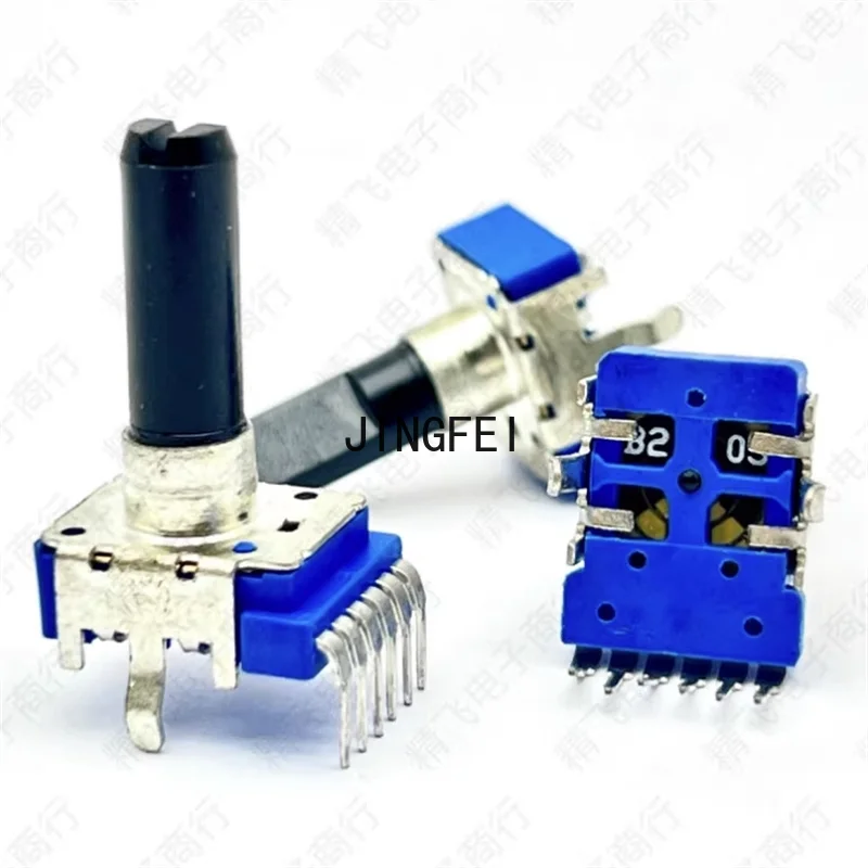 3 PCSRK12 vertical dual potentiometer brand new stockwith 6-pin B20K handle length of 21MM