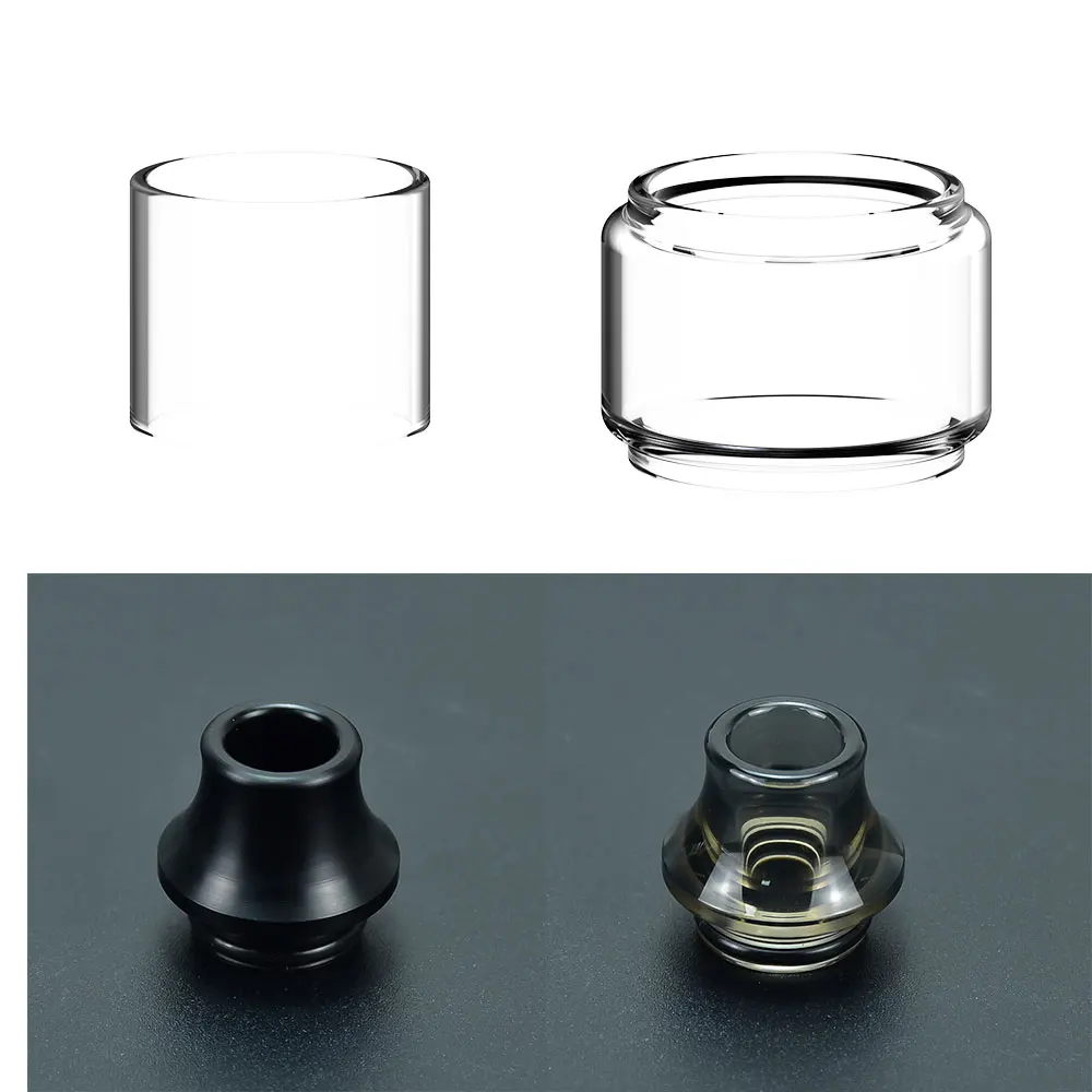 Zeus RTA RTA / Zeus Dual X Mesh RTA / Zeus Sub Ohm RTA GLASS TUBE Replacement Pyre Glass Tube 3.5ml/5ml capacity Glass