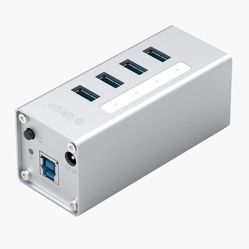 A3H4/7/10USB3.0 Hub All-aluminum multi-port USB3.0 splitter HUB with independent power supply