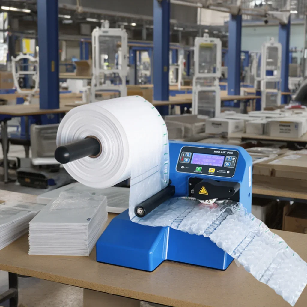 

MINI AIR air Pillow Bubble Bag Packing Machine for Void Fill Packaging