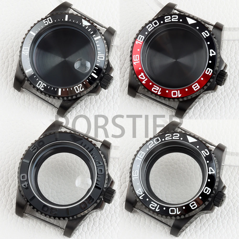Black 40Mm NH35 Cas…