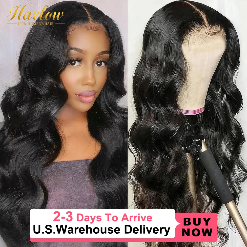 Peluca de cabello humano con frente de encaje HD transparente 13x6 ondulado de cuerpo de 250% de densidad 40 pulgadas 100% peluca de cabello humano brasileño sin procesar para mujeres