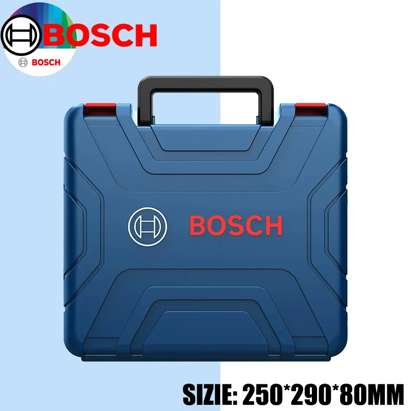 BOSCH Brand New Authentic TOOL CASE Para GSR120 GDR120 GSR12V-30 Furadeira Elétrica 250*290*80MM Caixa Vazia
