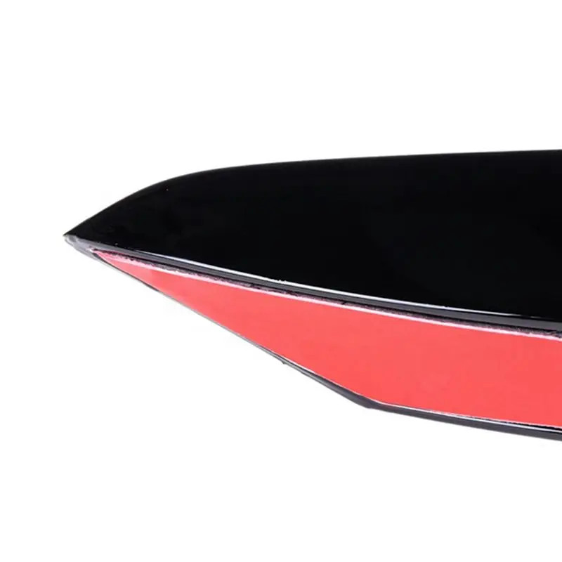 #71A (Bright Black)Front Bumper Splitter Vent Flap Fin Cover for Mercedes-Benz 2016-2019,Automotive Parts & Accessories