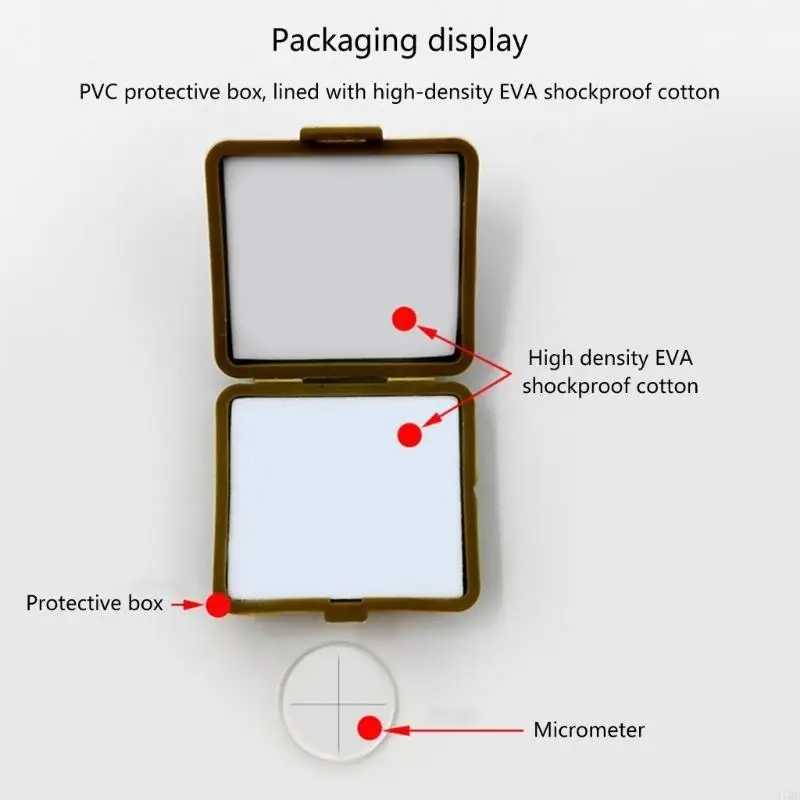 37ME عالي الجودة DIA19mm 20mm 24mm graticule ، قياس الزجاج أو الميكرومتر للمجاهر